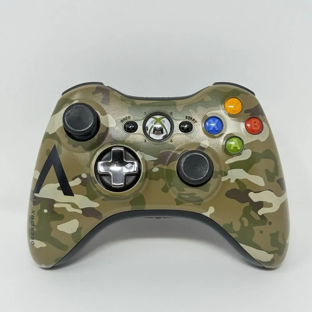 Microsoft Xbox 360 Wireless Controller Camouflage Tested